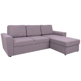 Stūra Dīvāns Home4You Ingmar 168x242x92cm, Rozā (15634) | Mīkstās mēbeles | prof.lv Viss Online