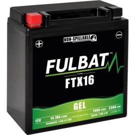 Akumulators Fulbat FTX16 Zāliena Traktoram 14.7Ah, 12V (F550763) | Fulbat | prof.lv Viss Online