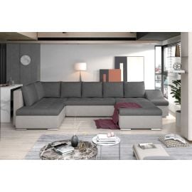 Izlaižams Dīvāns Eltap Giovanni Soro U Veida 200x340x88cm Labais Stūris Tumši Pelēks/Pelēks (GI50) | Izvelkamie dīvāni | prof.lv Viss Online