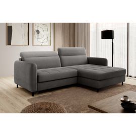 Eltap Gomsi Touch Corner Pull-Out Sofa 165x228x100cm, Grey (CO-GOM-RT-05TOU) | Sofas | prof.lv Viss Online