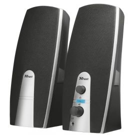Trust MiLa Computer Speakers 2.0, Black/Grey (16697) | Audio equipment | prof.lv Viss Online