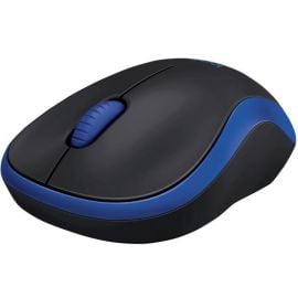 Беспроводная мышь Logitech M185 Черный/Синий (910-002239) | Компьютерные мыши | prof.lv Viss Online