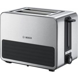 Bosch Toaster TAT7S25 Black/Silver | Bosch sadzīves tehnika | prof.lv Viss Online