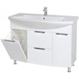 Aqua Rodos Gloria 05GL108 Bathroom Sink with Cabinet White (195647) | Bathroom furniture | prof.lv Viss Online