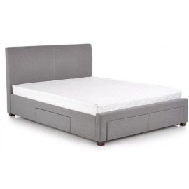 Halmar Modena Double Bed 180x200cm, Without Mattress, Grey | Halmar | prof.lv Viss Online