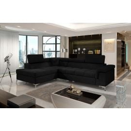 Eltap Eridano Kronos Corner Pull-Out Sofa 60x202x90cm, Black (CO-ERI-LT-07KRO) | Living room furniture | prof.lv Viss Online