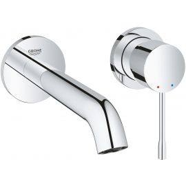Grohe Essence Built-in Sink Mixer Top Part, 2 Holes, Spout 183 mm, Wall-Mounted, Chrome | Sink faucets | prof.lv Viss Online
