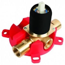 Herz Fresh Mixing Valve Component (1 Outlet) Black (UH00367B) | Under wall mixer parts | prof.lv Viss Online