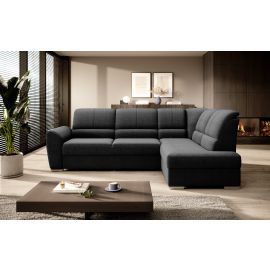 Eltap Siber Flowers Corner Pull-Out Sofa 186x270x93cm, Black (CO-SIB-RT-10FL) | Living room furniture | prof.lv Viss Online