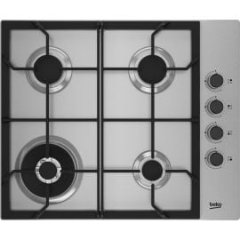 Beko HIBW64125SX Built-In Gas Hob Surface Gray | Electric cookers | prof.lv Viss Online