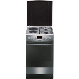 Hansa FCMX58290 Combined Cooker Grey | Large home appliances | prof.lv Viss Online