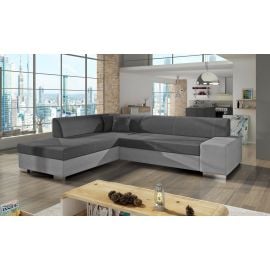 Eltap Porto Soro/Corner Pull-Out Sofa 65x278x74cm, Grey (P54) | Upholstered furniture | prof.lv Viss Online