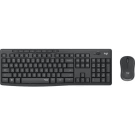 Logitech MK295 Keyboard + Mouse Nordic Black (920-009810) | Logitech | prof.lv Viss Online