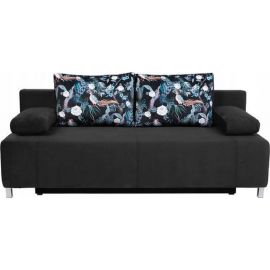 Izvelkams Dīvāns Black Red White Kinga III Lux 3DL U Veida 93x193x93cm Daudzkrāsains | Izvelkamie dīvāni | prof.lv Viss Online
