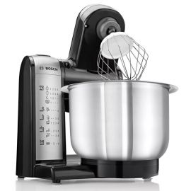 Bosch Kitchen Machine MUM48SL Silver/Black (#4242002859613) | Mixers | prof.lv Viss Online