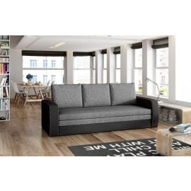 Извлекаемый диван Eltap Inversa Sawana/Soft 83x220x89 см Темно-серый/Черный (Inv_03) | Диваны | prof.lv Viss Online