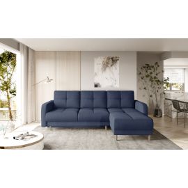 Eltap Roxi Poco Corner Pull-Out Sofa 165x240x90cm, Blue (CO-ROX-U-40PO) | Living room furniture | prof.lv Viss Online