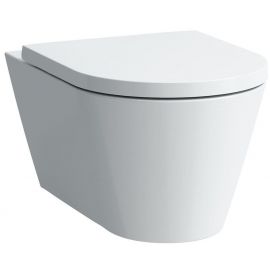 Laufen Kartell Wall Hung Toilet Rimless Without Seat, Without Flushing Rim White (H8203370000001) | Laufen | prof.lv Viss Online
