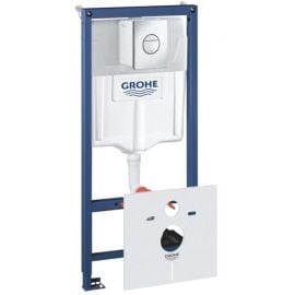 Grohe Rapid SL 38528001 Built-in Toilet Frame, chrome button (38813001) | Grohe | prof.lv Viss Online