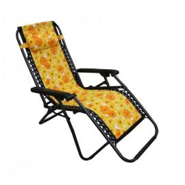 Sun Lounger 177x61x110cm, Grey (133128) | Chairs | prof.lv Viss Online