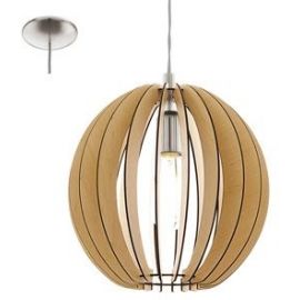 Люстра Cossano 60W, E27 светло-коричневая (252456) | Кухонные светильники | prof.lv Viss Online