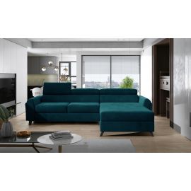 Eltap Mariall MatVelvet Corner Sofa 190x300x98cm, Green (Mari_33) | Living room furniture | prof.lv Viss Online