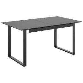 Черно-красно-белый раскладной стол Vario Fusion 160x90, черный (D09049-TXS_VARIO_FUSION_160+NMPK-TX058/CAM) | Кухонные столы | prof.lv Viss Online