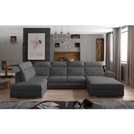 Eltap Evanell Dora Corner Pull-Out Sofa 216x336x102cm, Grey (Evl_59) | Corner couches | prof.lv Viss Online