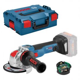 Akumulatora Leņķa Slīpmašīna (Fleksis) Bosch GWX 18V-10 SC A, X-Lock, Bez Akumulatora Un Lādētāja, 18V (06017B0400) | Leņķa slīpmašīnas | prof.lv Viss Online