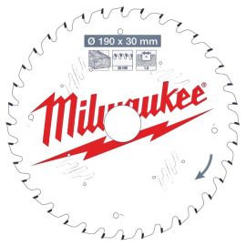 Milwaukee 4932471301 Saw Blade ATB36, 190mm | Saw blades | prof.lv Viss Online