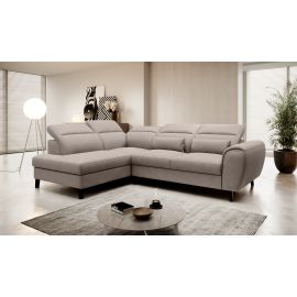 Eltap Noble Poco Corner Pull-Out Sofa 201x255x100cm, Beige (CO-NOB-LT-07PO) | Living room furniture | prof.lv Viss Online