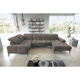 Eltap Neviro Loco Corner Sofa 201x350x77cm, Grey (CO-NEV-RT-04LO) | Living room furniture | prof.lv Viss Online