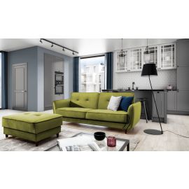 Eltap Bellis Extendable Sofa 220x90x83cm Universal Corner, Green (SO-BEL-33LO) | Sofas | prof.lv Viss Online