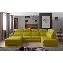 Eltap Evanell Omega Corner Pull-Out Sofa 216x336x102cm, Yellow (Evl_09) | Living room furniture | prof.lv Viss Online