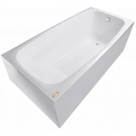 Spn Classic 1400 70x140cm Bath Good side, White (BT-521-R) | Stone mass baths | prof.lv Viss Online