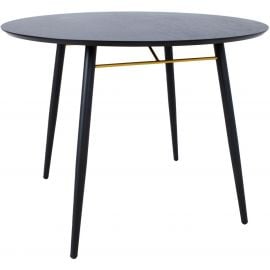 Home4You Luxembourg Dining Table 100x75cm, Black (45066) | Kitchen tables | prof.lv Viss Online