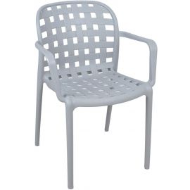Dārza Krēsls Home4you Peach, 58x57xcm, Pelēks (75825) | Garden chairs | prof.lv Viss Online