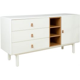 Kumode Home4you Iris 40x140x75cm, Balta (20121) | Living room furniture | prof.lv Viss Online