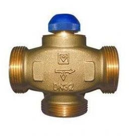 Herz Thermostatic Three-Way Valve CALIS-TS-RD, Dn15, KVS 3 m³/h Flow Distribution up to 100%, 1776138 | Valves and motors | prof.lv Viss Online