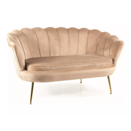 Neizvelkamais dīvāns Signal Camellia 76x135x77cm, Universālais stūris, Bēšs (CAMELLIAV2BEZL) | Neizvelkamie dīvāni | prof.lv Viss Online