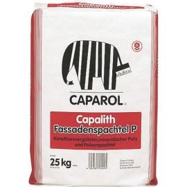 Pulverveida špaktele fasādēm Caparol Capalith Fassadenspachtel P (rupjā) 25 KG | Špakteles | prof.lv Viss Online