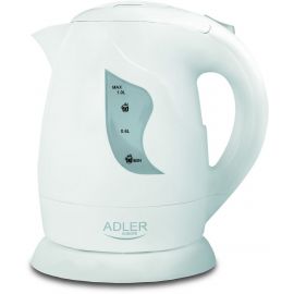 Электрический чайник Adler AD08 AD08 1л белый (991241000128) | Мелкая бытовая техника | prof.lv Viss Online