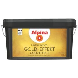 Efektkrāsas Zeltaina Spīduma Efekta Veidošanai, komplekts Alpina Farbrezepte Gold-Effekt (539892) | Alpina | prof.lv Viss Online