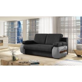 Eltap Laura Retractable Sofa 202x56x84cm Universal Corner, Grey (La23) | Upholstered furniture | prof.lv Viss Online