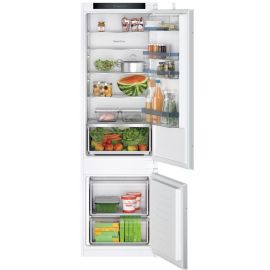 Встраиваемый холодильник с морозильной камерой Bosch KIV87VSE0, белый | Холодильники | prof.lv Viss Online