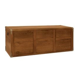 Black Red White Indiana Chest of Drawers, 49x120x47.5cm, Oak (S31-JKUF120-DSU) | Bed storage benches | prof.lv Viss Online
