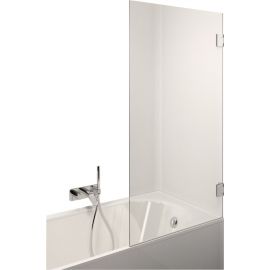 Стеклянная стена для ванны Fresco 90FRE угловая 90x150 см Прозрачный белый | Стенки для ванны | prof.lv Viss Online