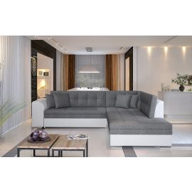 Stūra Dīvāns Izvelkams Eltap Pieretta Sawana/Soft 58x260x80cm, Pelēks (Prt_21) | Izvelkamie dīvāni | prof.lv Viss Online