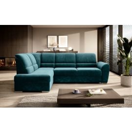 Eltap Siber Lux Corner Pull-Out Sofa 186x270x93cm, Green (CO-SIB-LT-39LU) | Sofas | prof.lv Viss Online