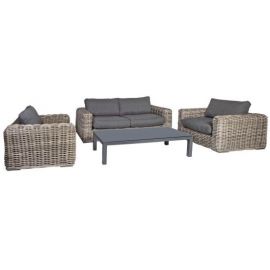 Home4you Calista Garden Furniture Set Grey | Outdoor furniture sets | prof.lv Viss Online